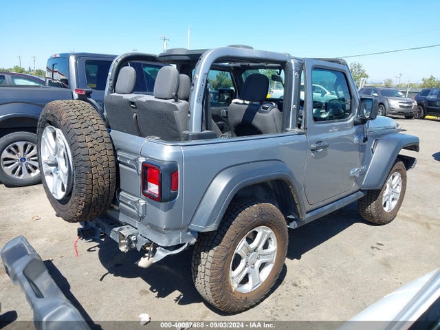 1C4GJXAN6KW545182 Jeep Wrangler Sport S 4x4
