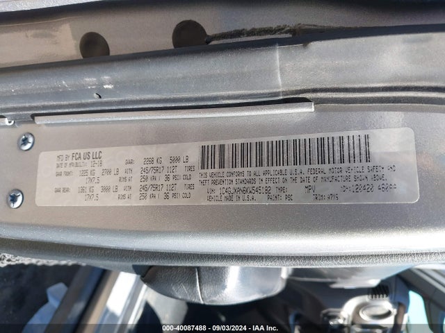 1C4GJXAN6KW545182 Jeep Wrangler Sport S 4x4