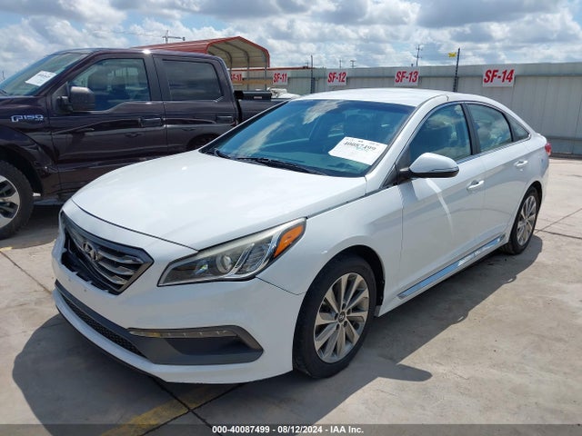 2017 Hyundai Sonata Sport მანქანა იყიდება აუქციონზე, vin: 5NPE34AF2HH487725, აუქციონის ნომერი: 40087499
