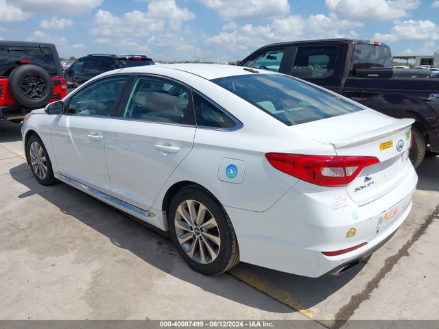 2017 Hyundai Sonata Sport მანქანა იყიდება აუქციონზე, vin: 5NPE34AF2HH487725, აუქციონის ნომერი: 40087499