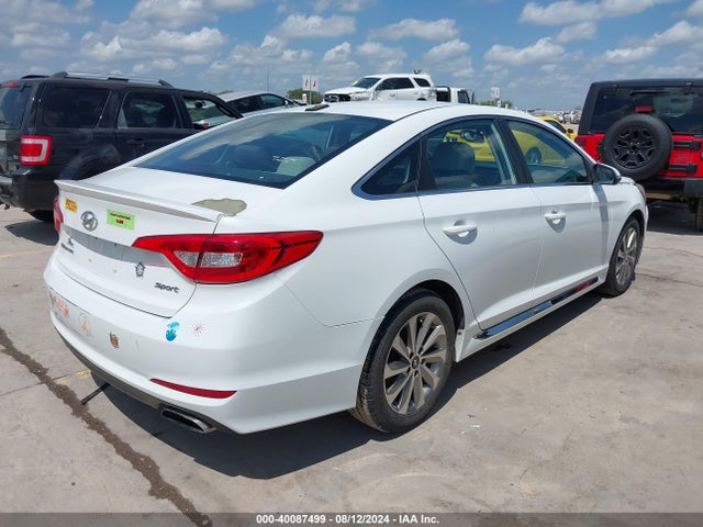 2017 Hyundai Sonata Sport მანქანა იყიდება აუქციონზე, vin: 5NPE34AF2HH487725, აუქციონის ნომერი: 40087499