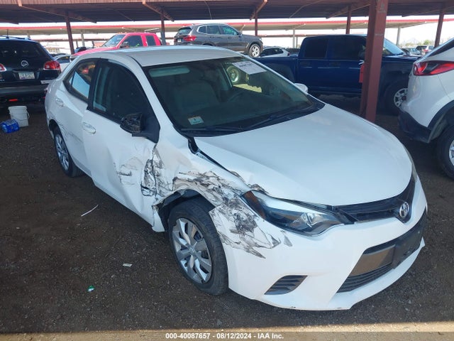 Toyota COROLLA LE 2016 5YFBURHE7GP377961 головне зображення