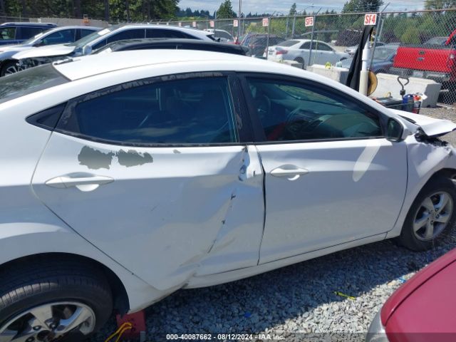 5NPDH4AE1EH501260 Hyundai ELANTRA SE
