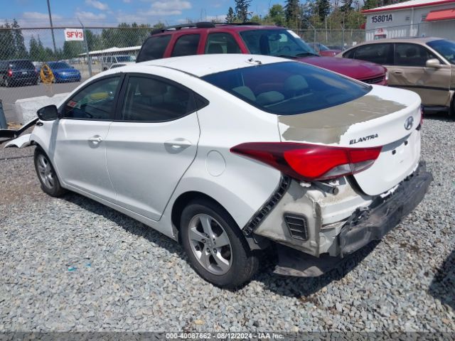 5NPDH4AE1EH501260 Hyundai ELANTRA SE