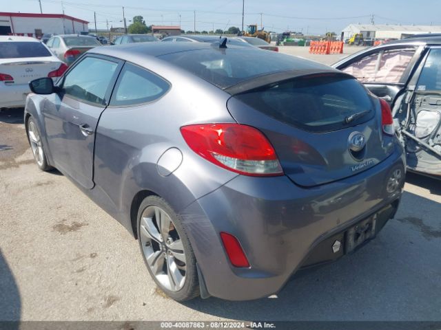 KMHTC6ADXEU188658 Hyundai Veloster Base W/black