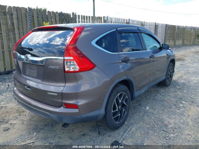 2HKRM4H44GH718710 Honda CR-V SE