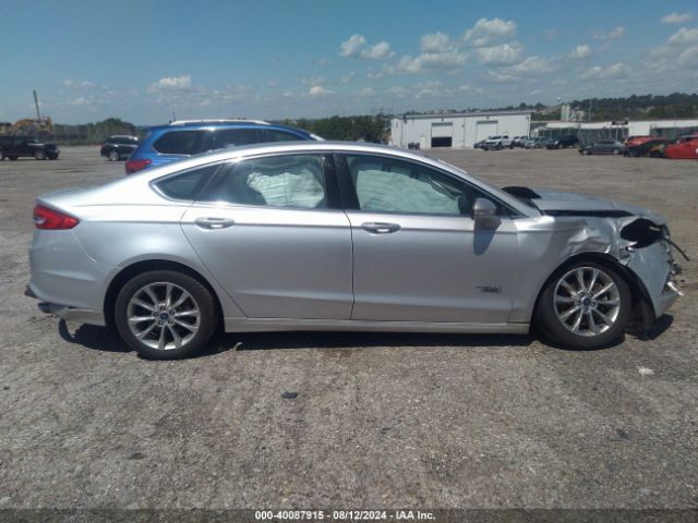 3FA6P0PU4JR222658 Ford Fusion Energi Se Luxury
