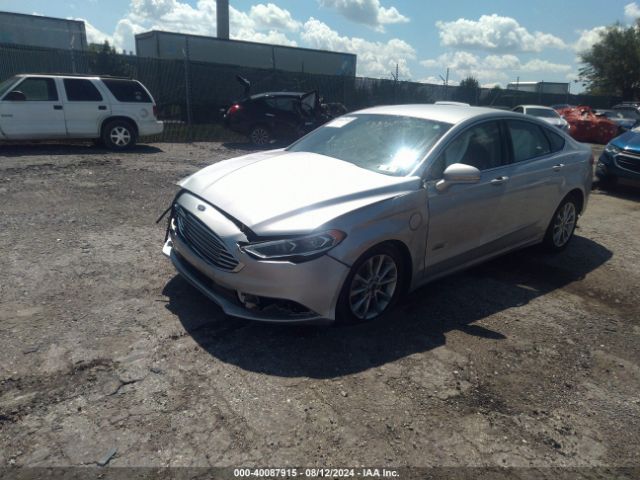 3FA6P0PU4JR222658 Ford Fusion Energi Se Luxury