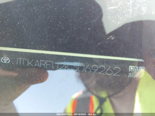 Toyota PRIUS XLE 2019 JTDKARFU2K3069262 Image 9