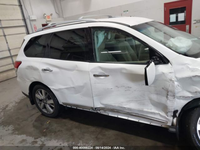 5N1AR2MM8EC678659 Nissan Pathfinder Platinum