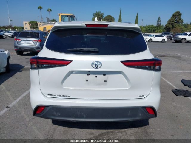 5TDHZRAH6NS550082 Toyota Highlander Xle