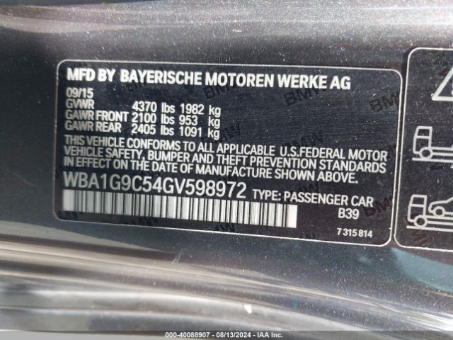 WBA1G9C54GV598972 BMW 228i Xdrive
