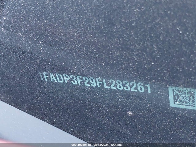 Ford FOCUS SE 2015 1FADP3F29FL283261 Image 9