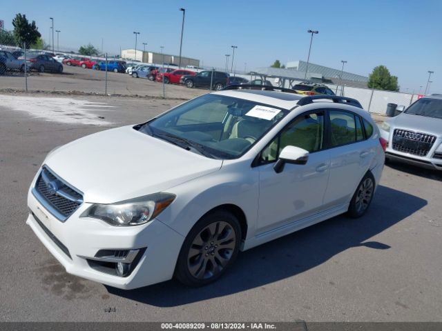 JF1GPAU66F8293479 Subaru Impreza 2.0i Sport Premium