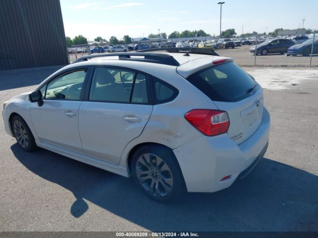 JF1GPAU66F8293479 Subaru Impreza 2.0i Sport Premium