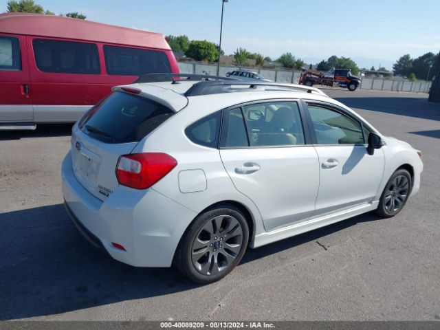 JF1GPAU66F8293479 Subaru Impreza 2.0i Sport Premium