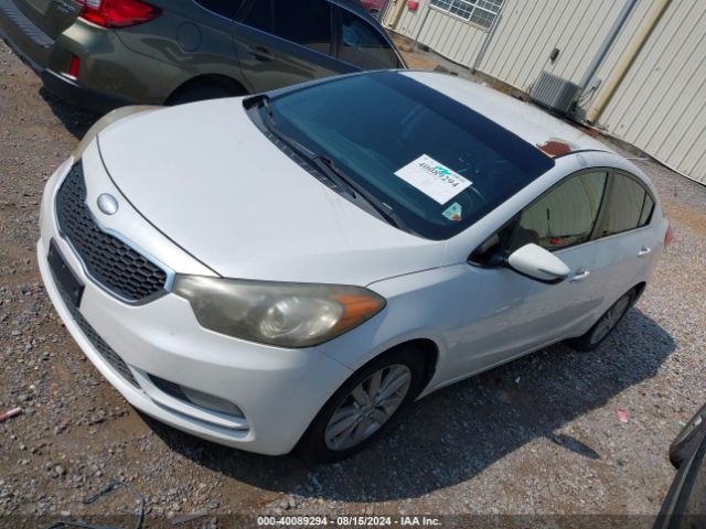 KNAFX4A85E5051938 KIA FORTE EX
