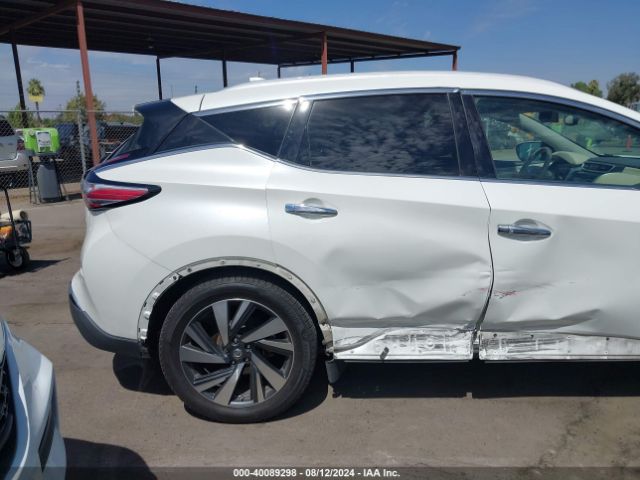 5N1AZ2MG8JN101526 Nissan Murano Platinum