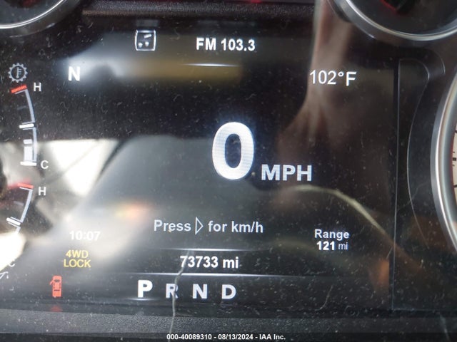 3C6RR7LT7HG523137 RAM 1500 Big Horn  4x4 5'7 Box