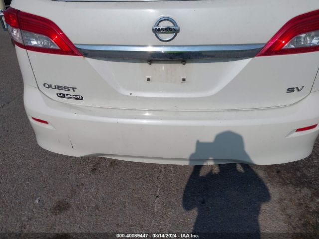 JN8AE2KP0F9128663 Nissan Quest Platinum/s/sl/sv