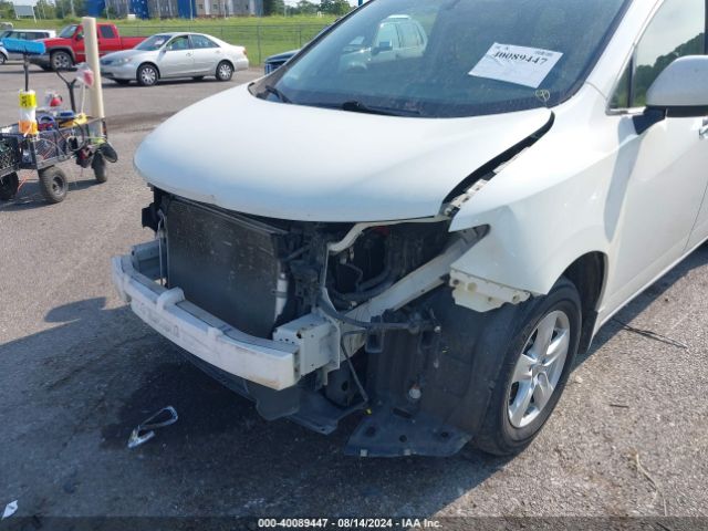 JN8AE2KP0F9128663 Nissan Quest Platinum/s/sl/sv