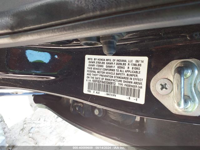 19XFB2F84EE060813 Honda CIVIC EX
