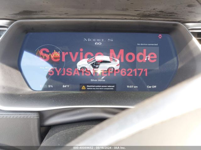 5YJSA1S17EFP62171 Tesla MODEL S