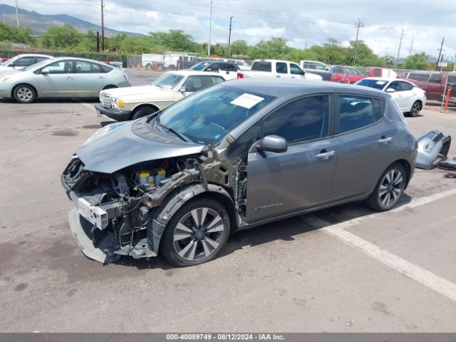 1N4AZ0CP4FC300477 Nissan Leaf Sl