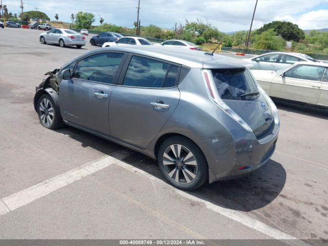 1N4AZ0CP4FC300477 Nissan Leaf Sl