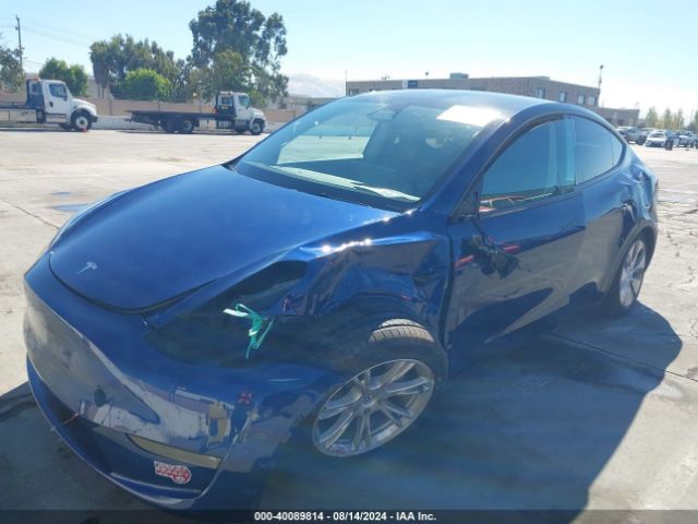7SAYGAEE2PF859887 Tesla Model Y Awd/long Range Dual Motor All-wheel Drive