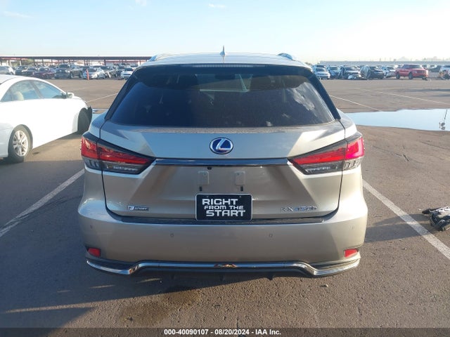 2T2YGMDA4NC093798 Lexus Rx 450h F Sport Handling