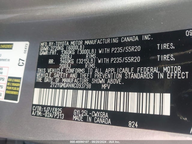2T2YGMDA4NC093798 Lexus Rx 450h F Sport Handling