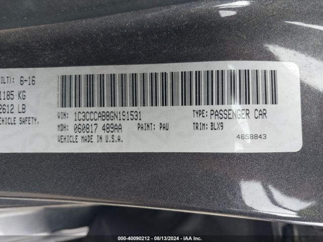 1C3CCCAB8GN191531 Chrysler 200 Limited Platinum