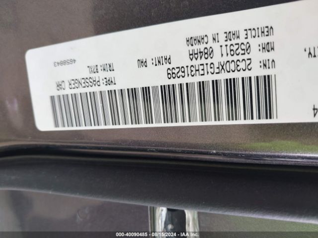 2C3CDXFG1EH316299 Dodge Charger Se