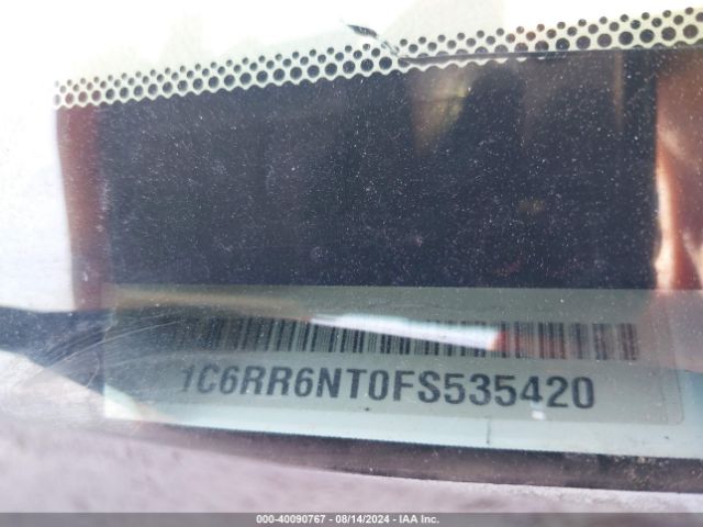 1C6RR6NT0FS535420 RAM 1500 Laramie