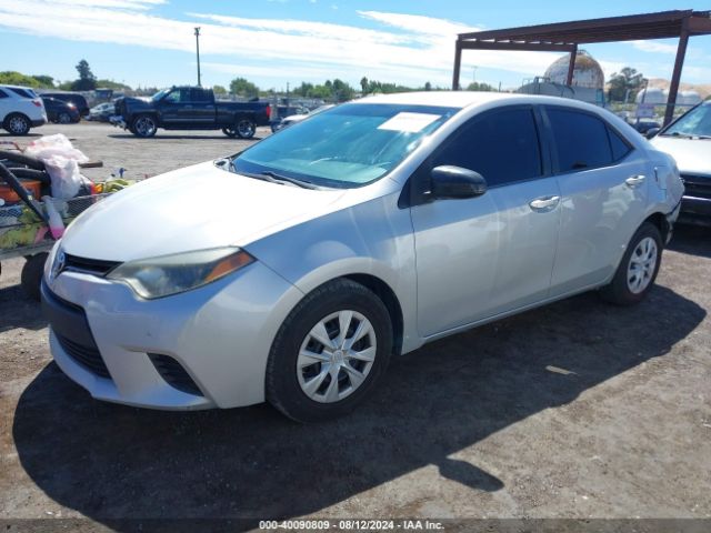 2T1BURHE0FC236275 Toyota COROLLA L