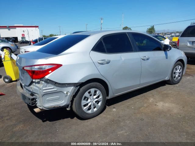 2T1BURHE0FC236275 Toyota COROLLA L