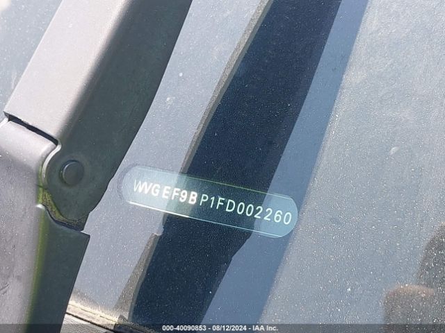 WVGEF9BP1FD002260 Volkswagen Touareg V6 Sport