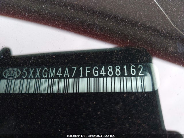 KIA Optima Lx 2015 5XXGM4A71FG488162 Image 14