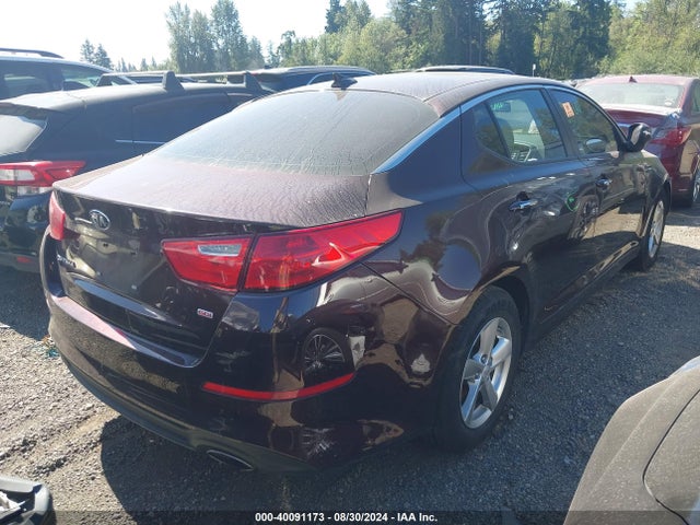 KIA Optima Lx 2015 5XXGM4A71FG488162 Image 4
