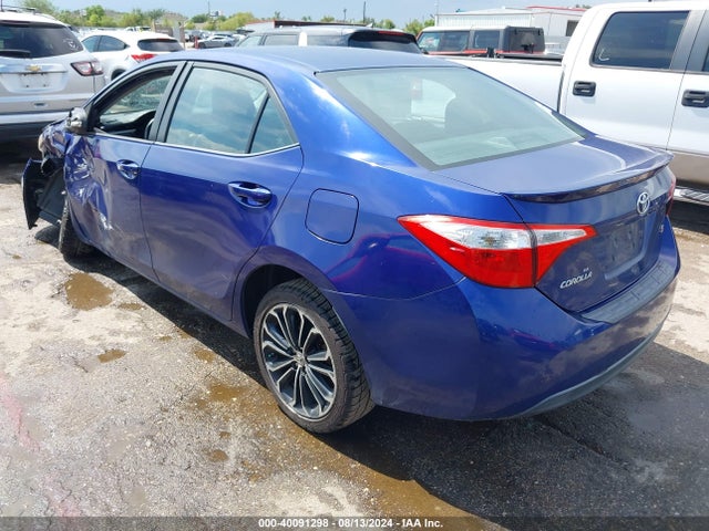 Toyota Corolla S Plus 2015 2T1BURHE4FC336539 Image 3