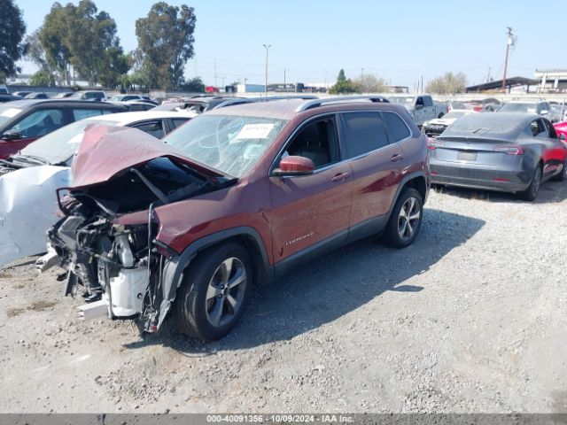 1C4PJLDB0KD457802 Jeep Cherokee Limited Fwd