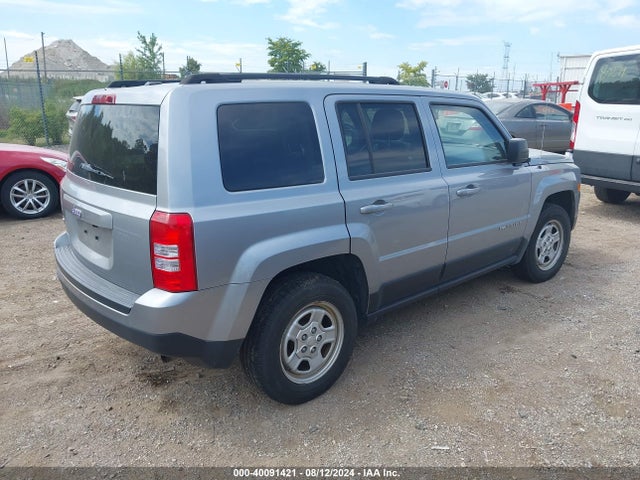 1C4NJRBB9HD196983 Jeep Patriot Sport 4x4