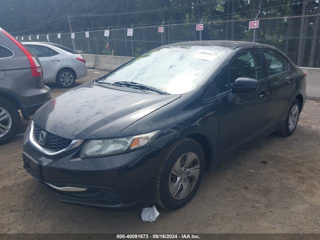 Honda Civic Lx 2014 19XFB2F57EE026340 Image 2