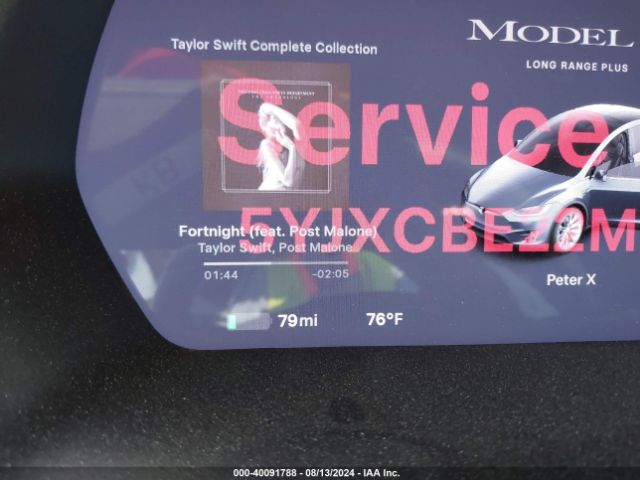 5YJXCBE22MF323243 Tesla Model X Long Range Dual Motor All-wheel Drive/long Range Plus Dual Motor All-wheel Drive