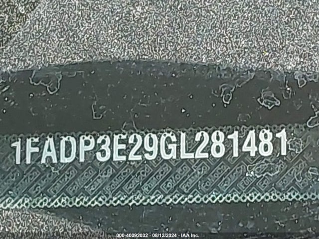 Ford FOCUS S 2016 1FADP3E29GL281481 Image 17