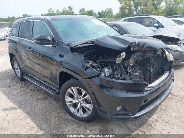 Toyota Highlander Xle V6 2015 5TDJKRFH5FS183241 главное изображение