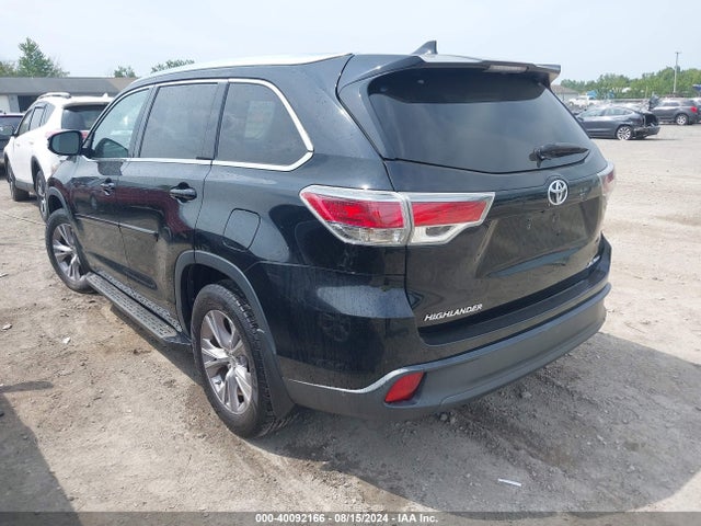Toyota Highlander Xle V6 2015 5TDJKRFH5FS183241 Image 3