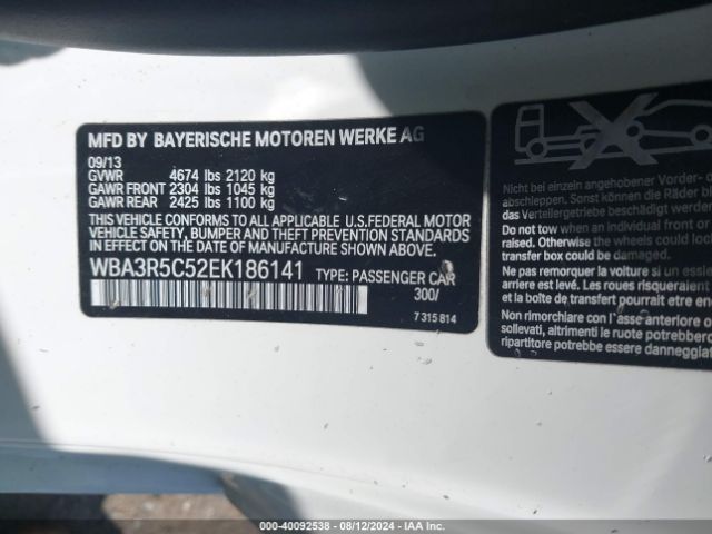 WBA3R5C52EK186141 BMW 435i Xdrive