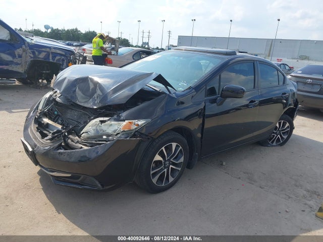 Honda CIVIC EX 2014 2HGFB2F88EH527690 Image 2